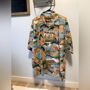 Tori Richard’s Boat Day Aloha Hawaiian Shirt